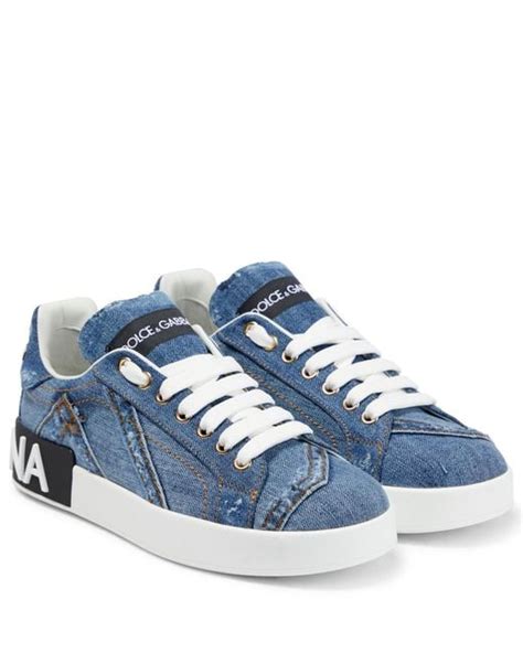 dolce gabbana jean shoes